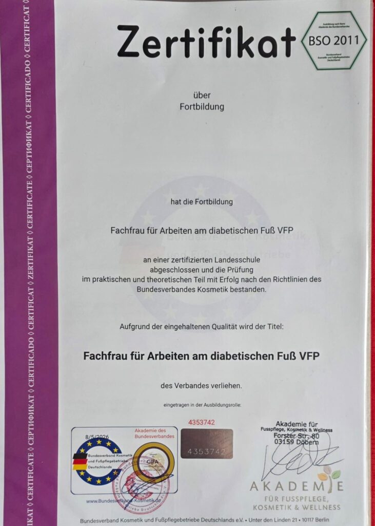 zertifikat-diabetischer-fuss